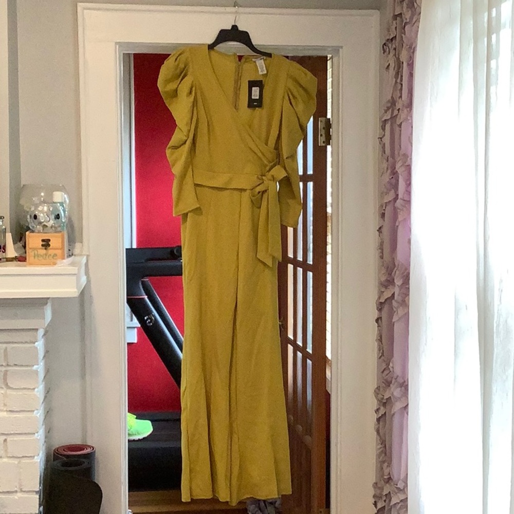 Elegant Mustard Jumpsuit